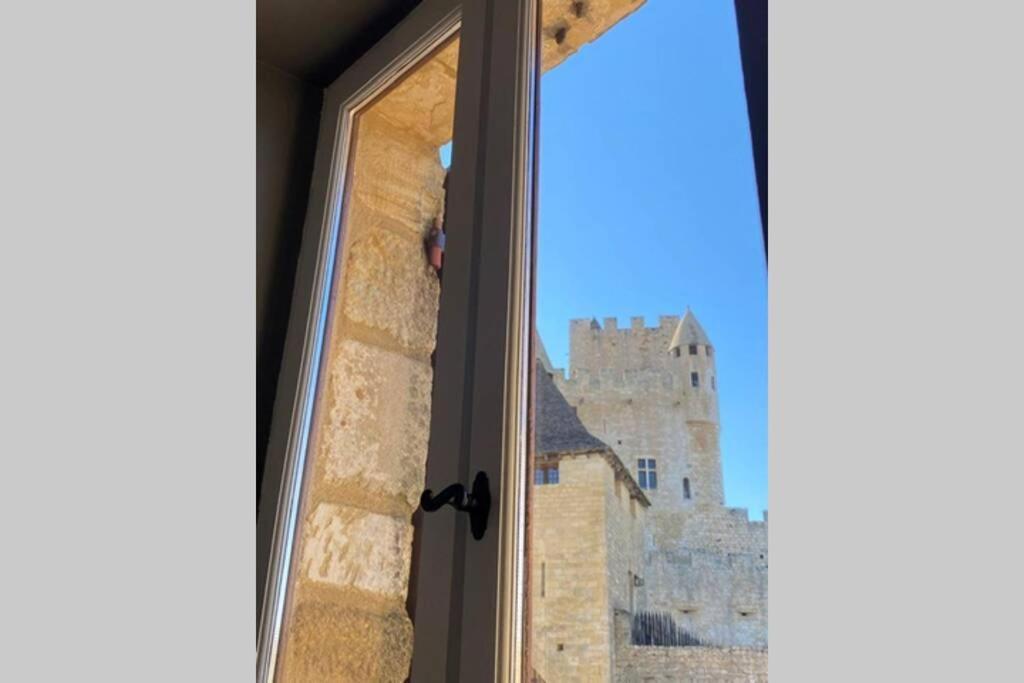 La Croquante Face Au Chateau Beynac-et-Cazenac Eksteriør bilde