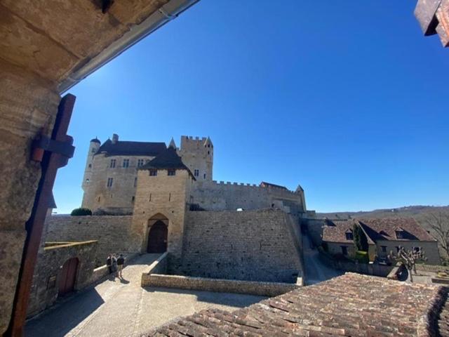 La Croquante Face Au Chateau Beynac-et-Cazenac Eksteriør bilde